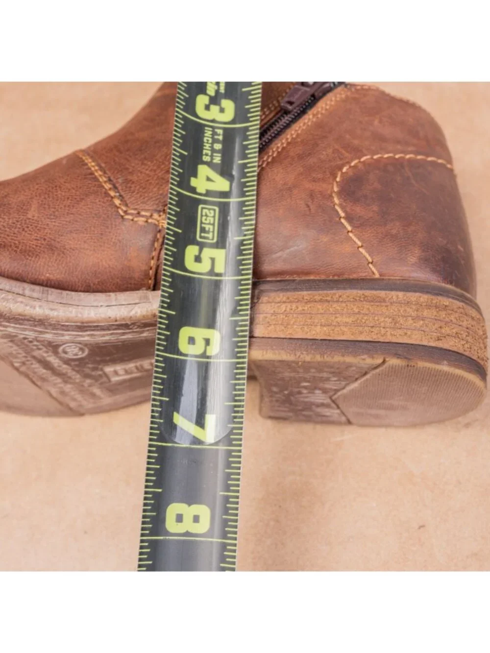 Josef Seibel Women Sienna Brown Leather Lightweight boots 8US EUR 38